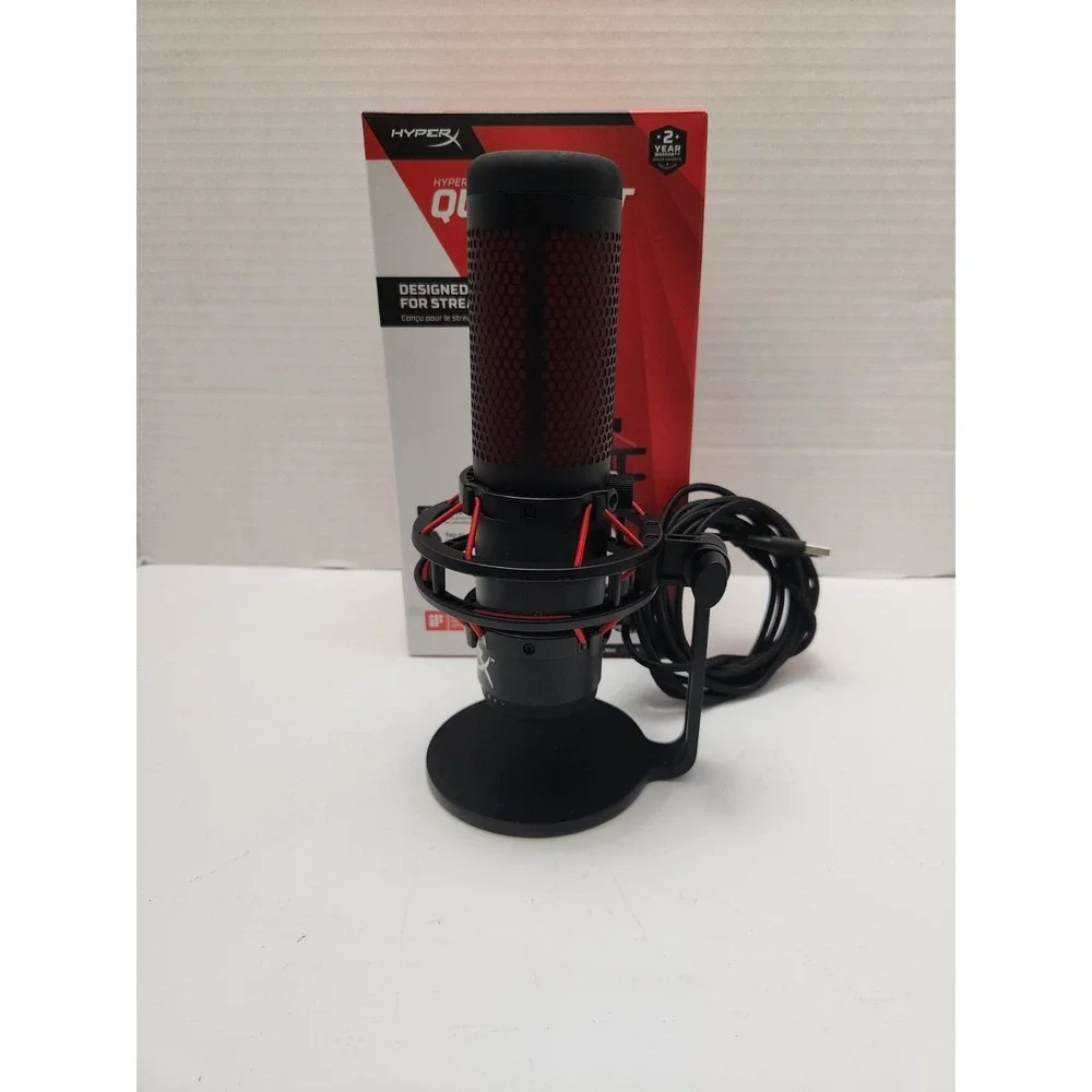 HyperX Quadcast RGB USB Condenser Gaming Microphone